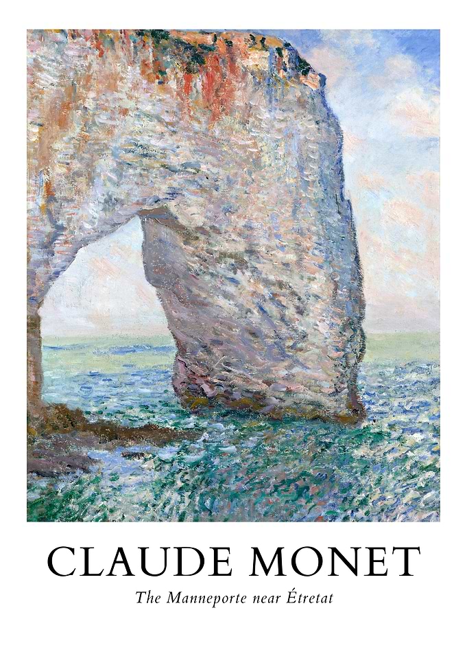 Monet's Manneporte Cliff