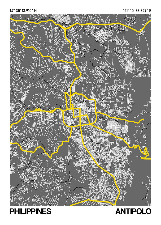 Antipolo City Street Map