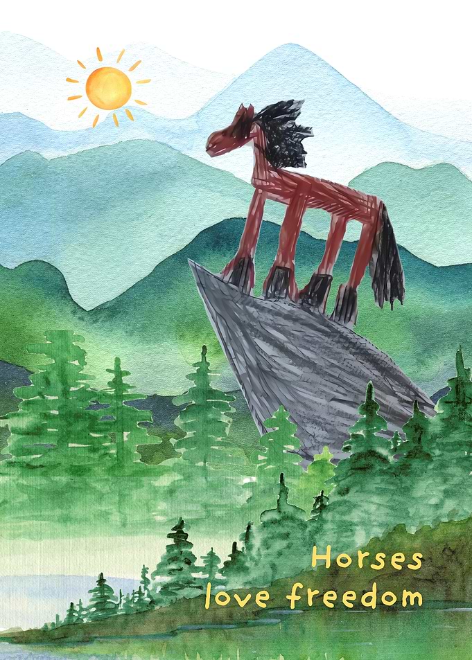 Horses Love Freedom
