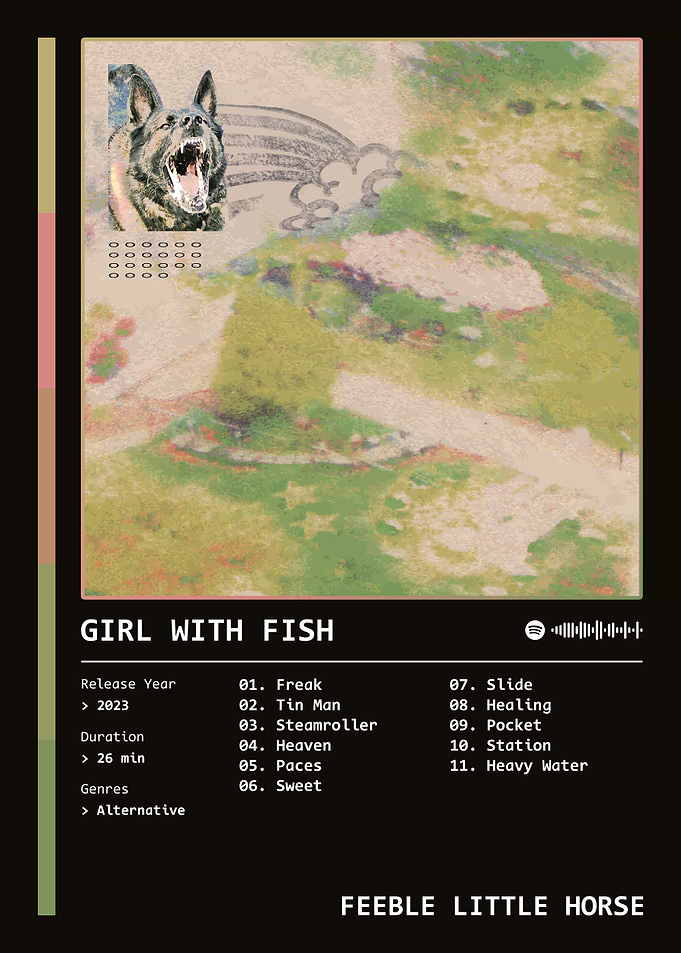 Girl with Fish (2023) Album by feeble little horse