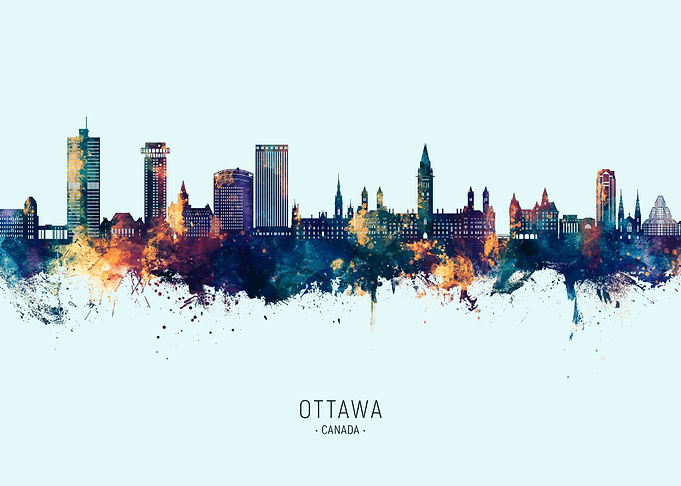 Ottawa Canada Skyline