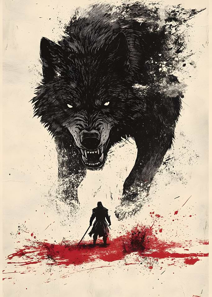 Wolf and Samurai