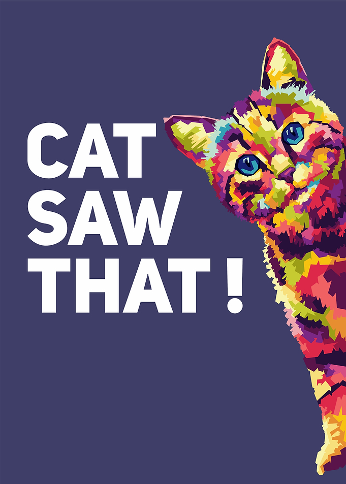 Cat Saw That!