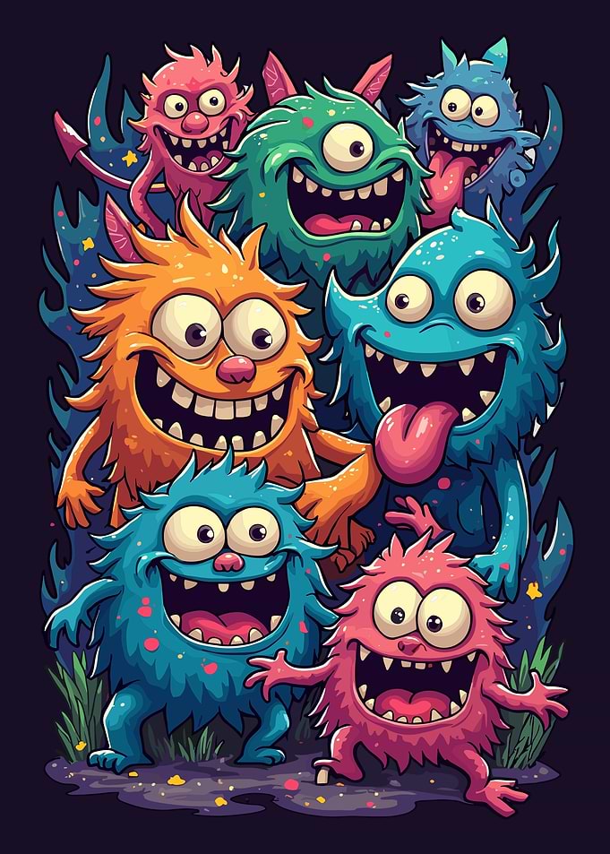 Happy Monster Crew