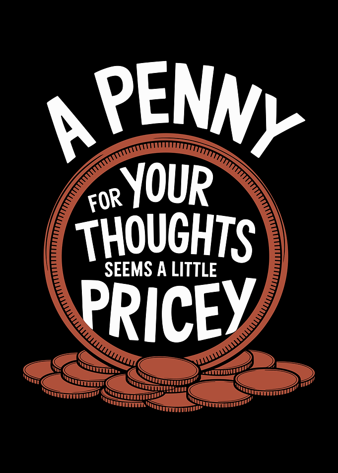 A Penny For Your Thoughts Seems A Little Pricey