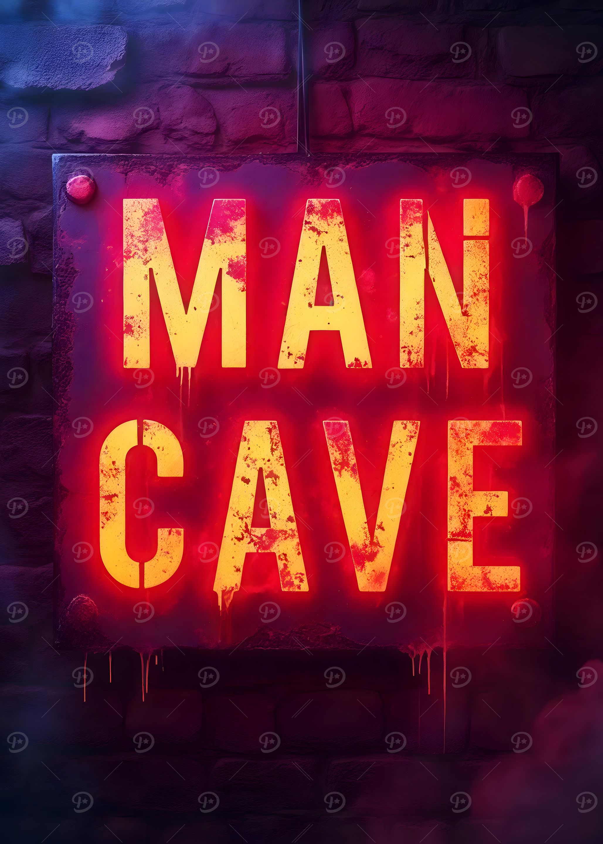Man Cave Neon Sign