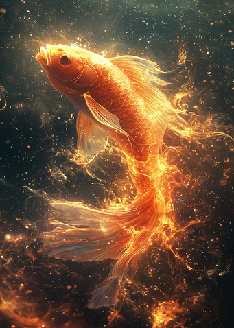 Fiery Goldfish