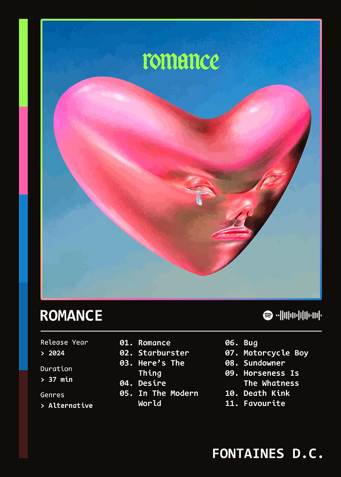 Romance (2024) Album by Fontaines D.C.