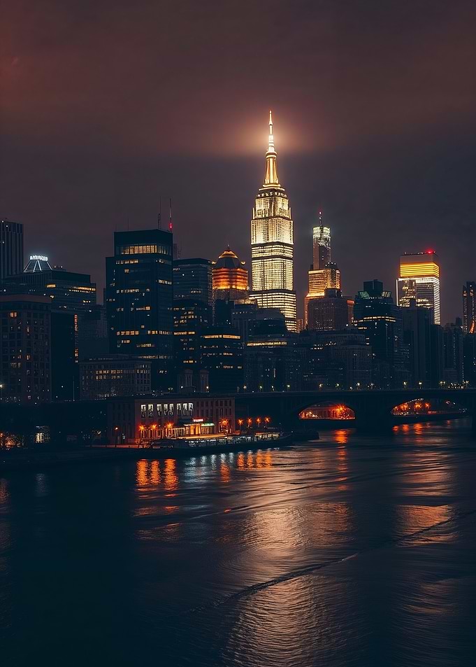 NYC Skyline at Night