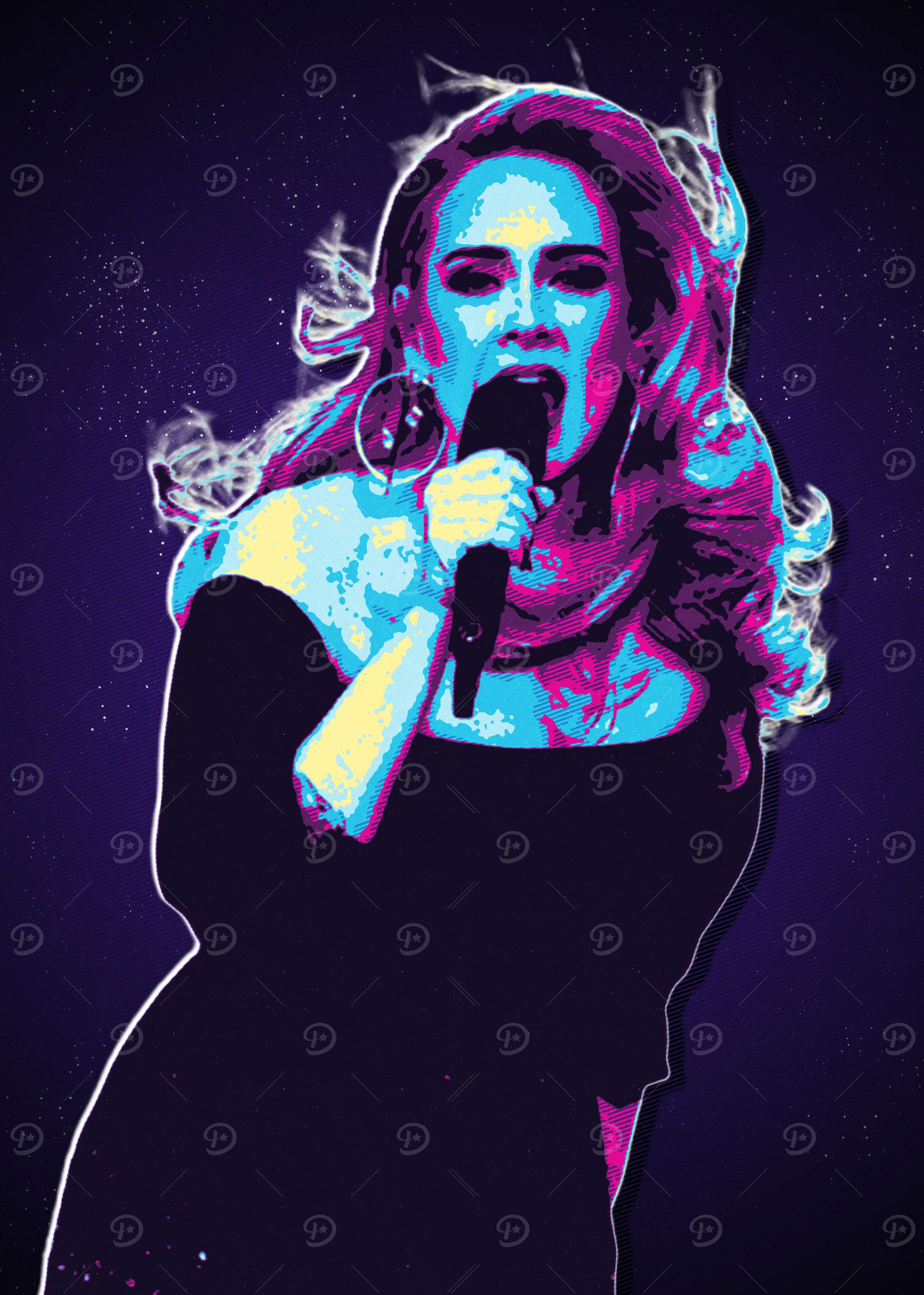 Adele Retro Pop Art
