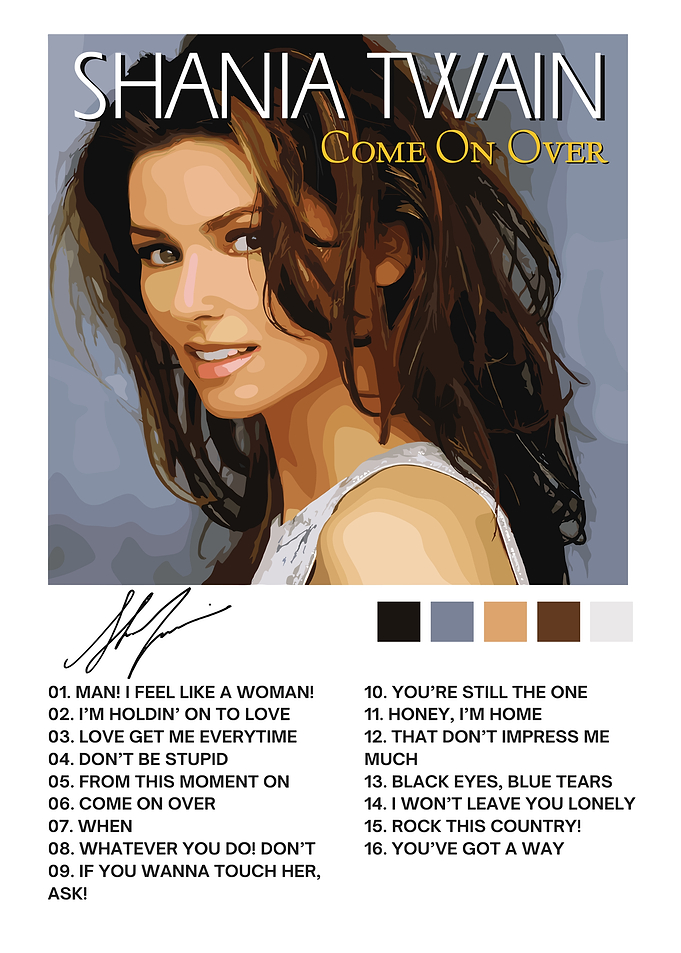 Shania Twain Come On Over