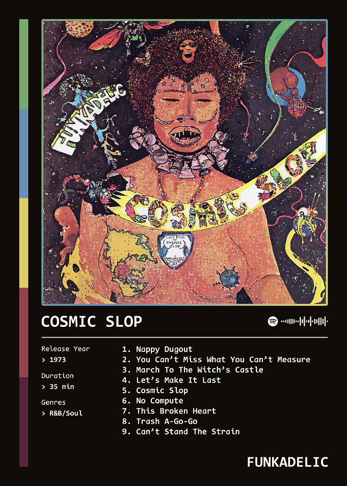 Cosmic Slop (1973) Album by Funkadelic