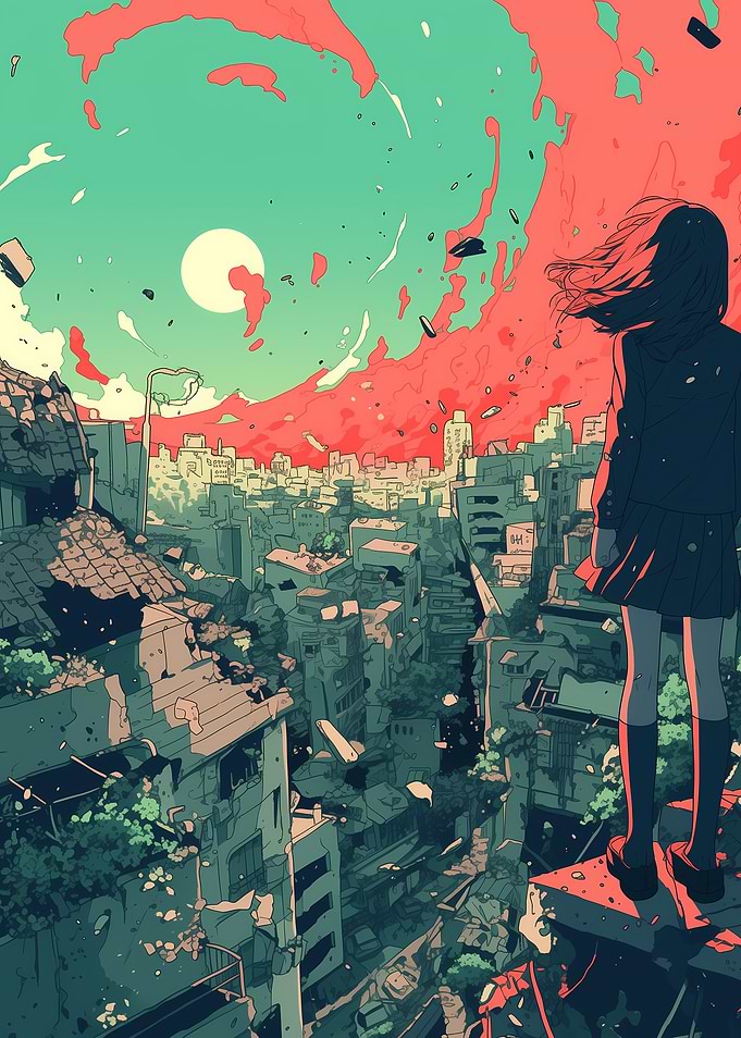 Post-Apocalyptic Cityscape