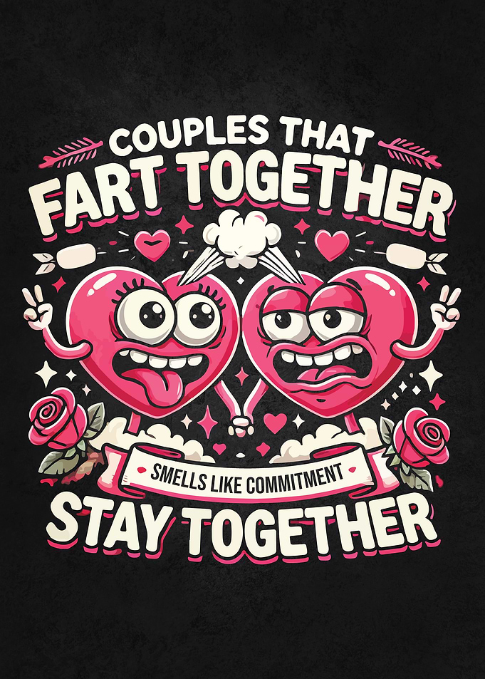 Couples That Fart Together Stay Together - Funny