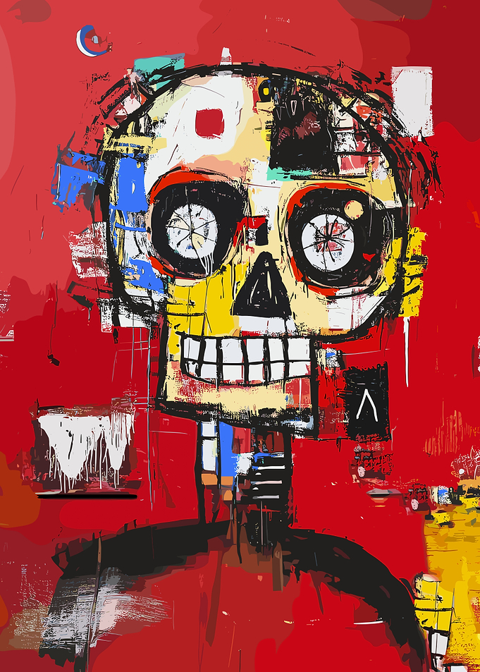 Original Skull Posing for Picture