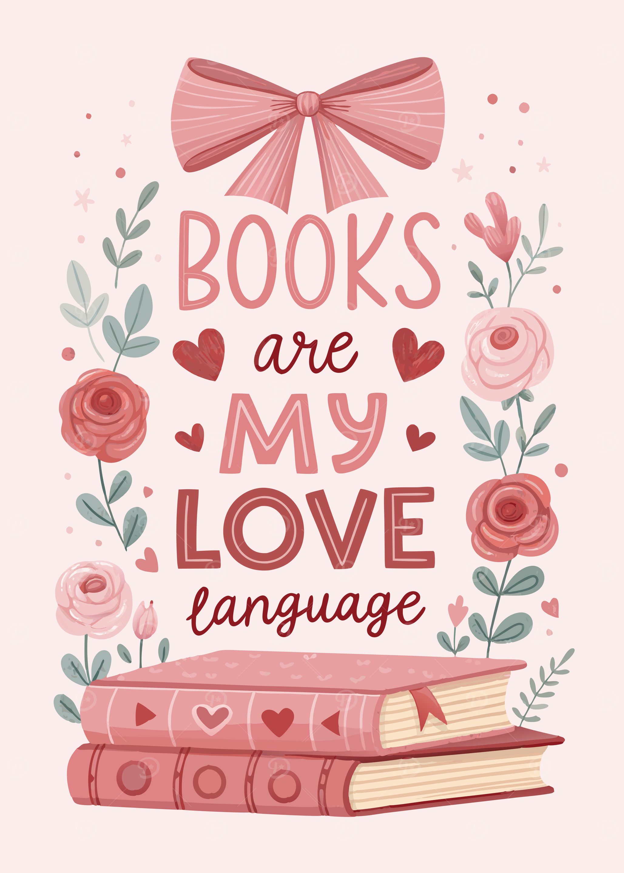 Books Are My Love Language - Literary Romance