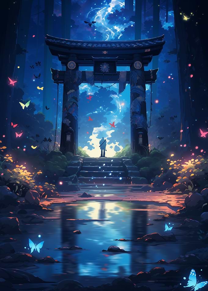 Mystical Japanese Gate