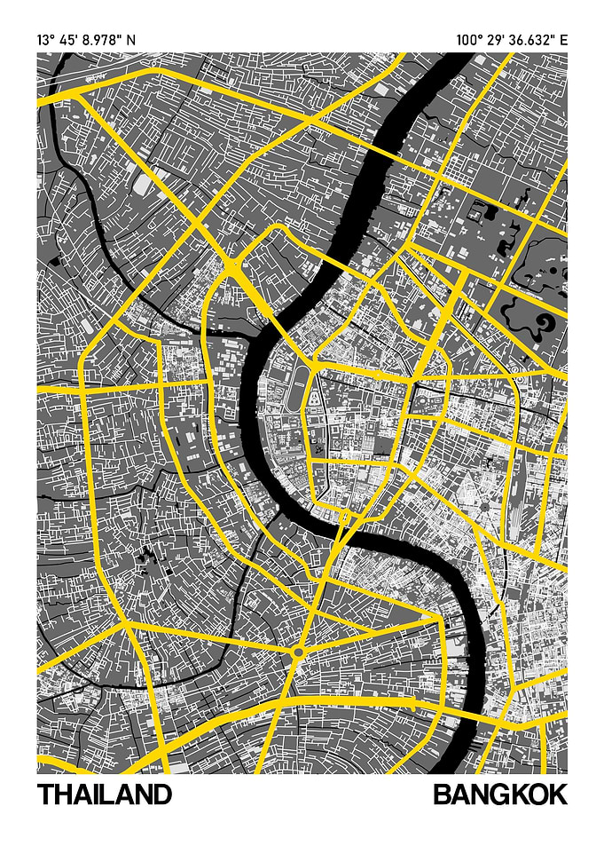 Bangkok City Map