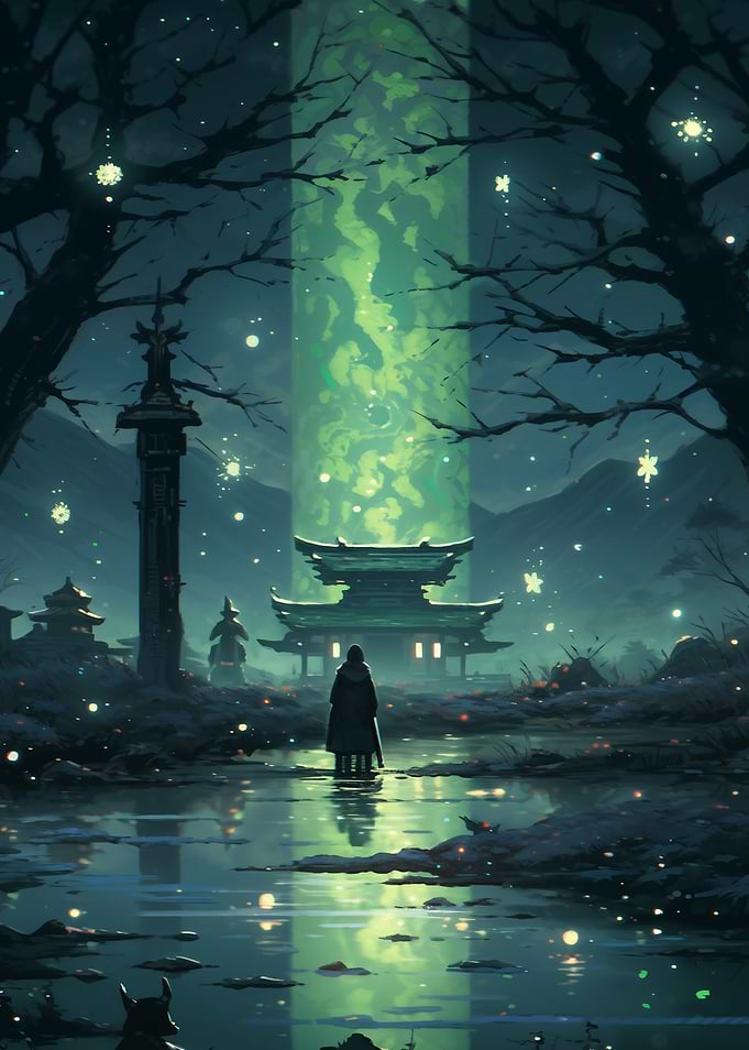 Mystical Japanese Shrine