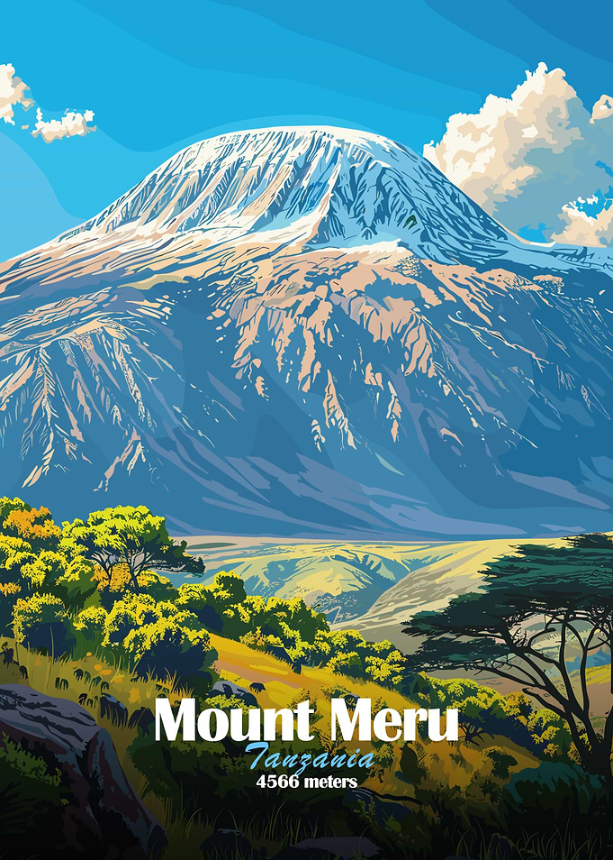 Mount Meru, Tanzania