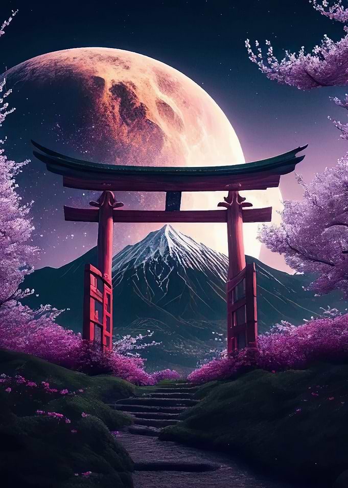 Japanese Mountain Gate
