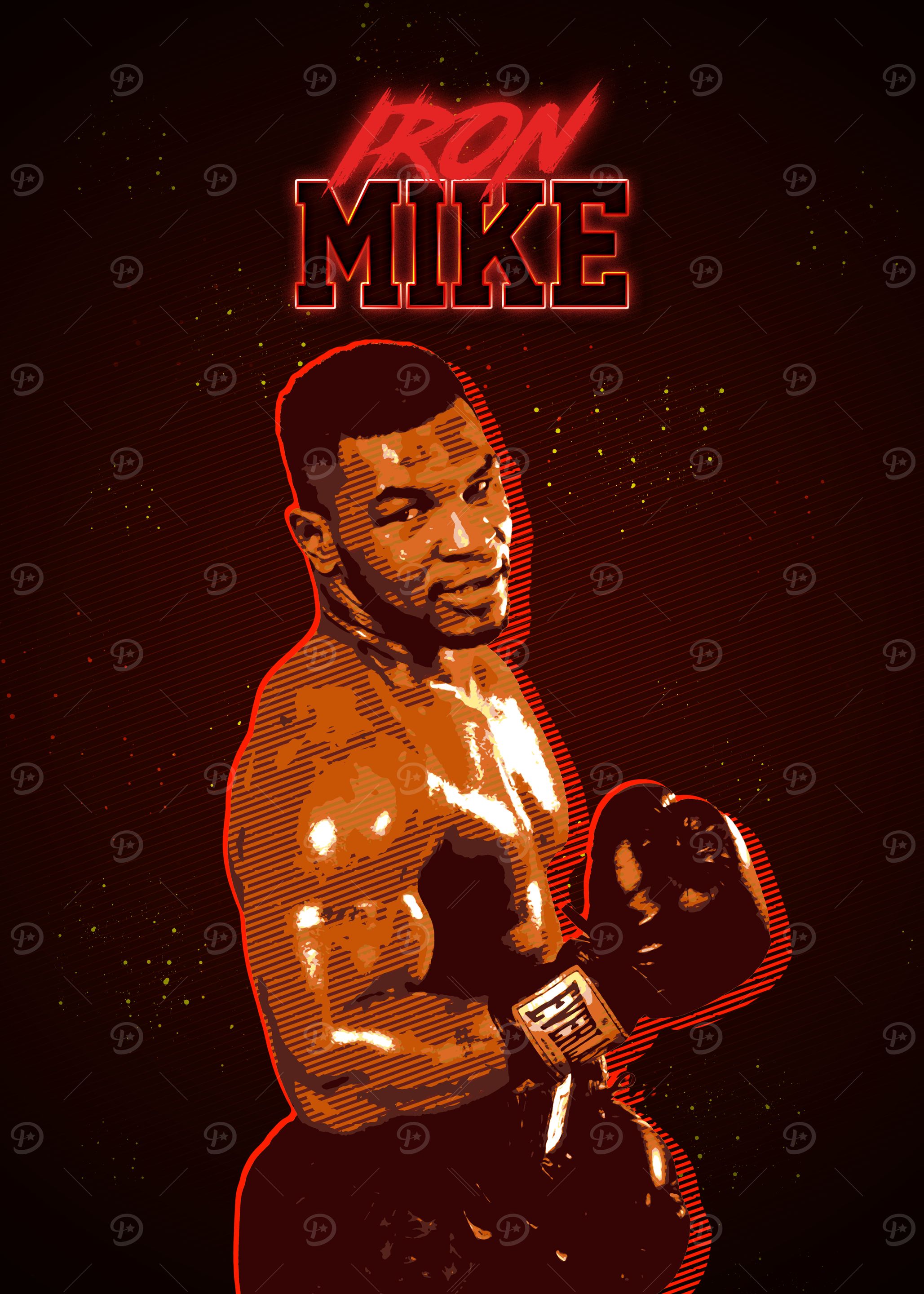 Iron Mike Tyson Poster