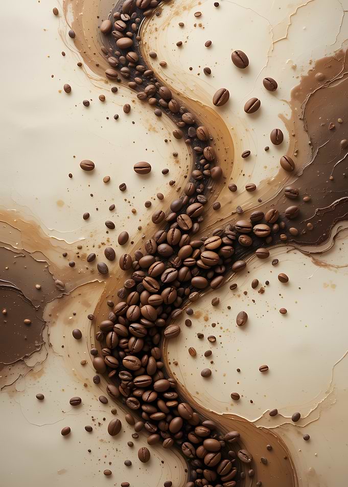 Coffee Bean Abstract