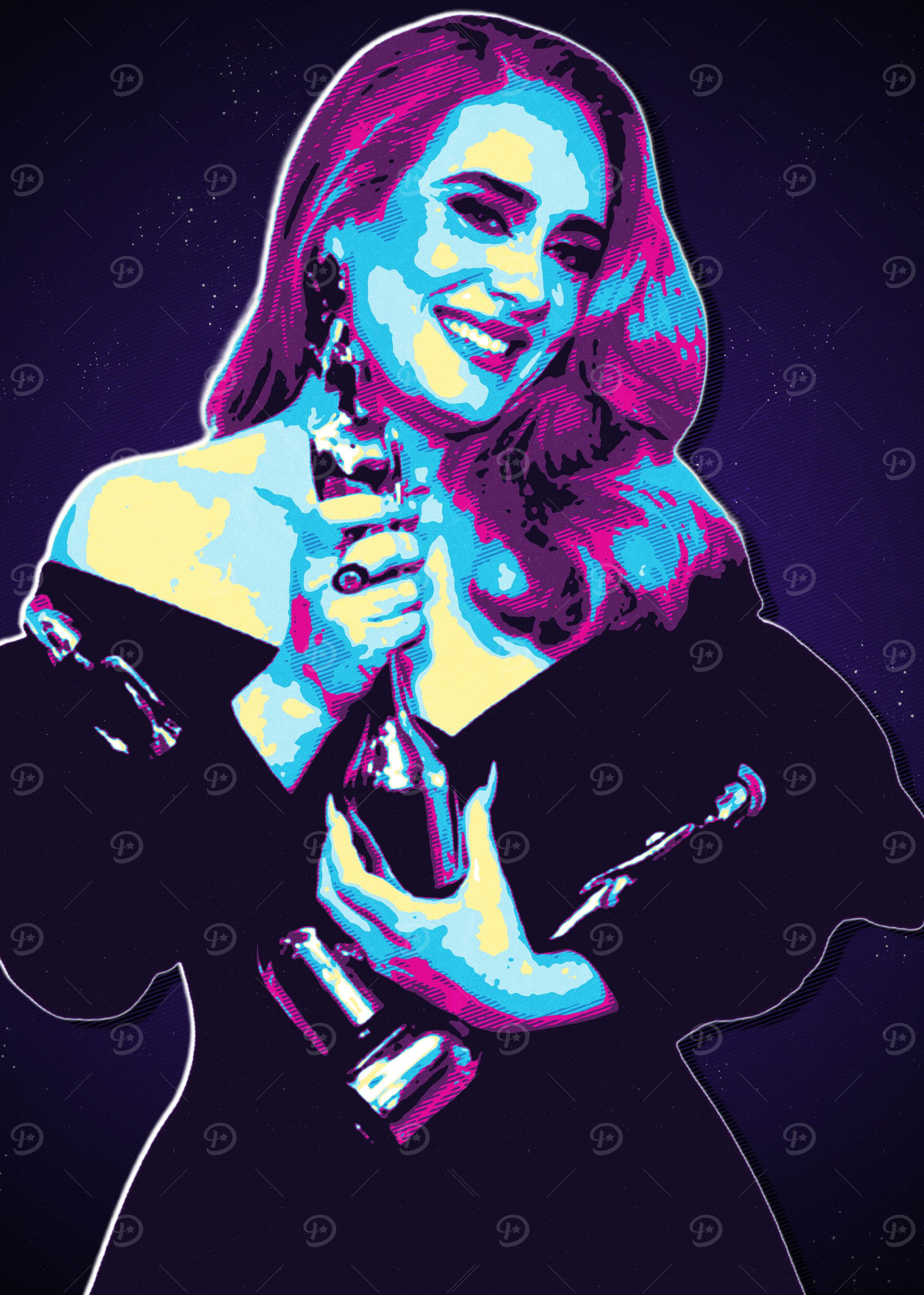 Adele Pop Art Portrait