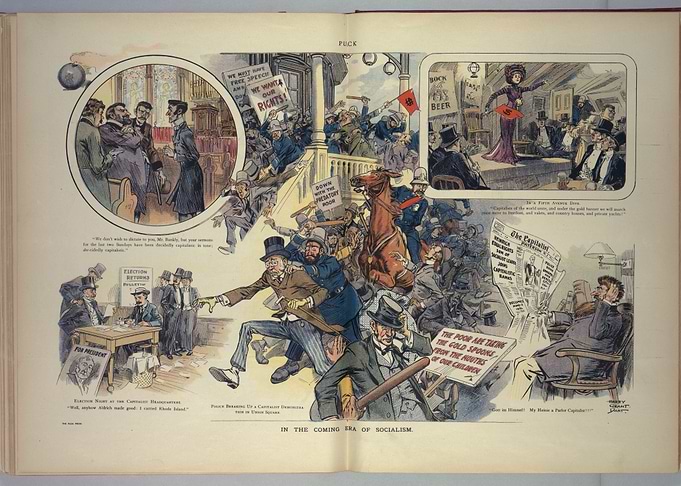 Socialist Revolution Cartoon