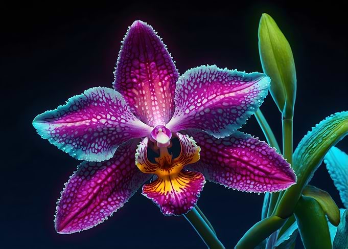 Orchid Flower Close-Up
