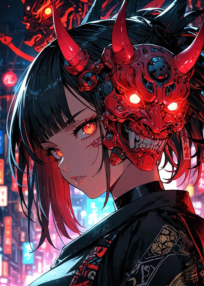Cyberpunk Anime Girl