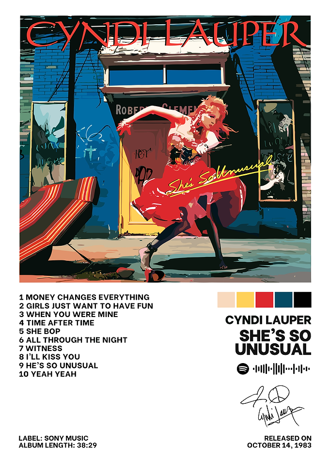 Cyndi Lauper She's So Unusual