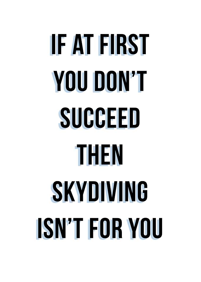 Skydiving Quote