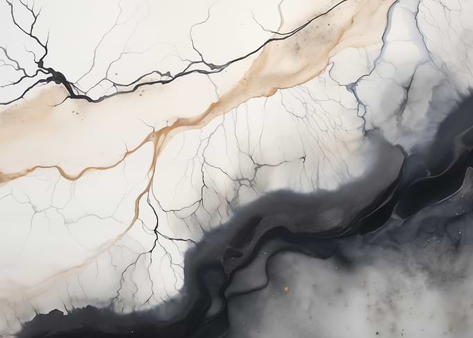 Abstract Ink Art