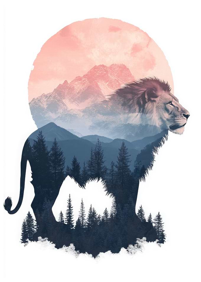 Lion Mountain Landscape