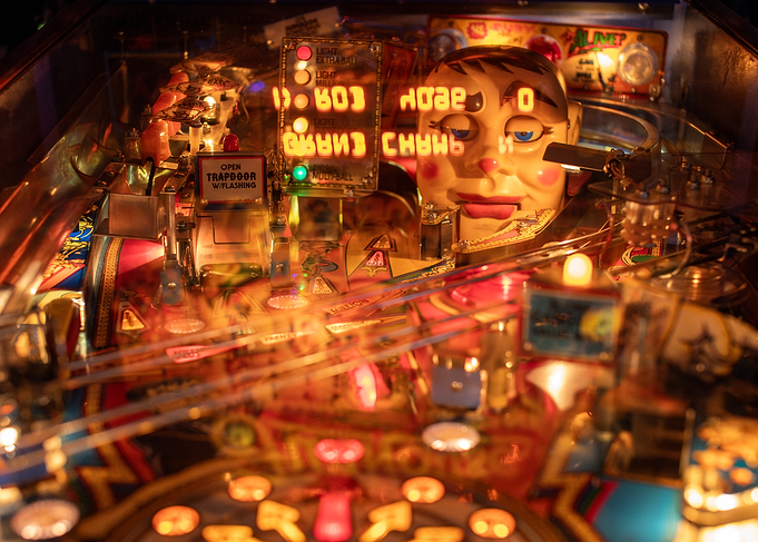 Vintage Pinball Machine