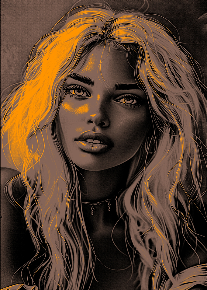 Woman with Blonde Hair