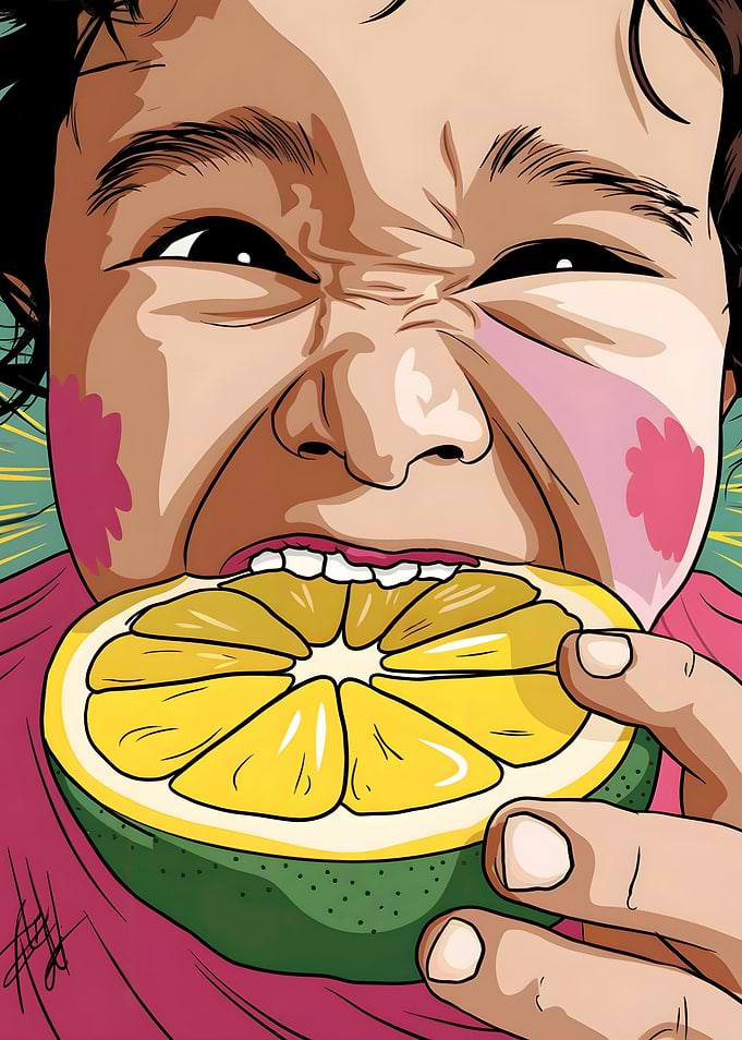 Sour Face Lemon
