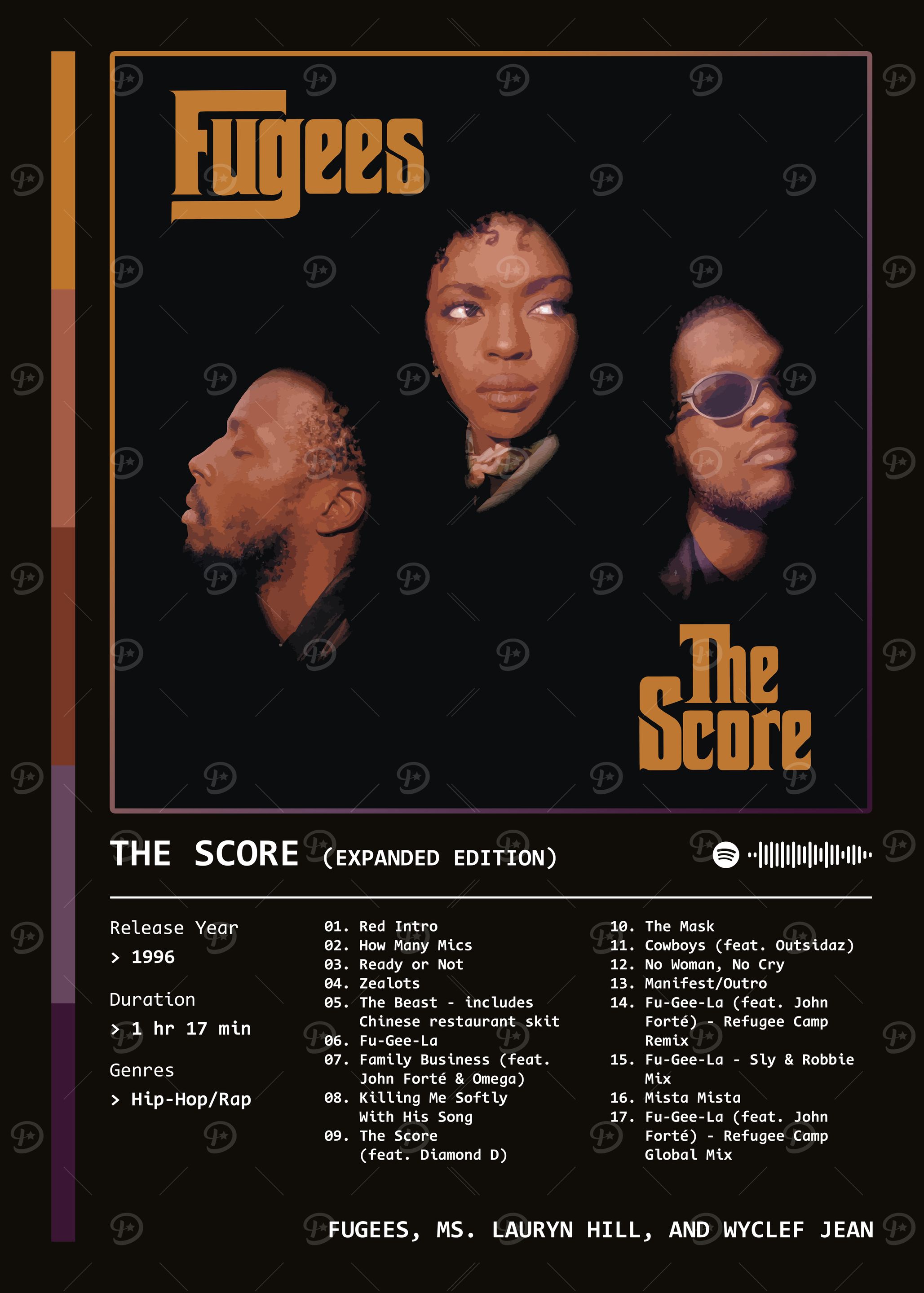Fugees Posters Online - Shop Unique Metal Prints, Pictures