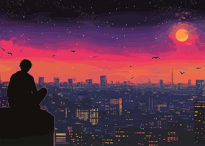 Silhouette Cityscape