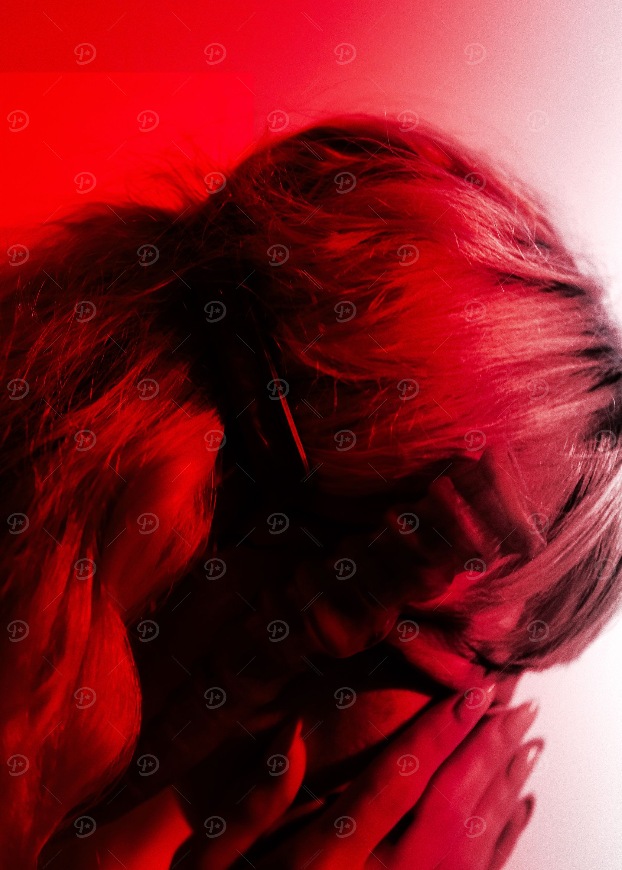 Red Light Portrait