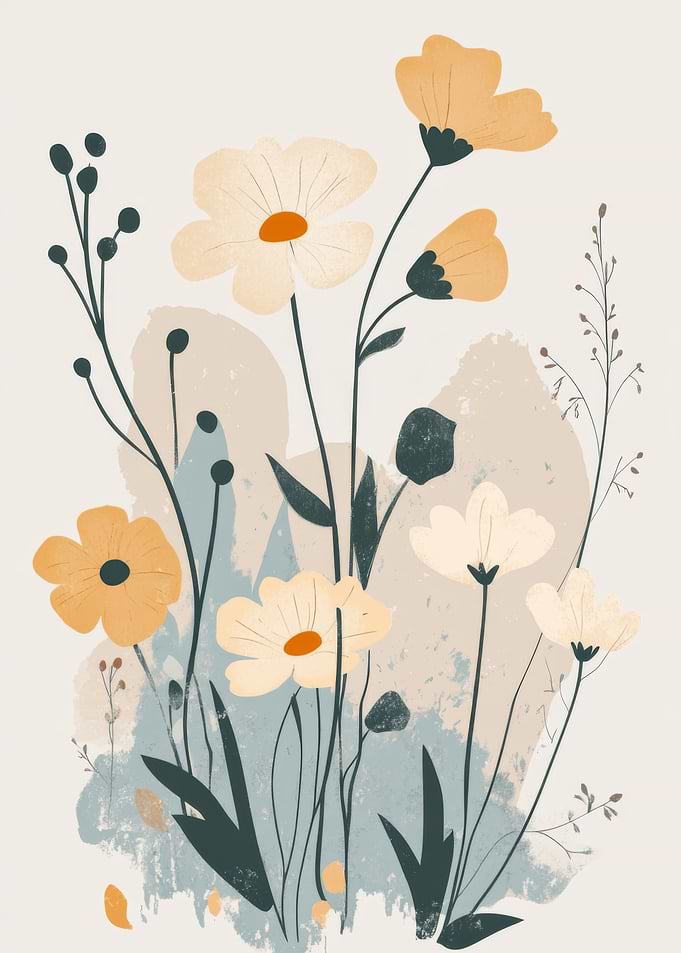Floral Watercolor Art