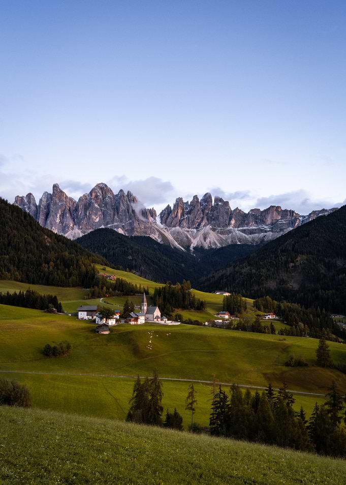 Alpine Village Sunset