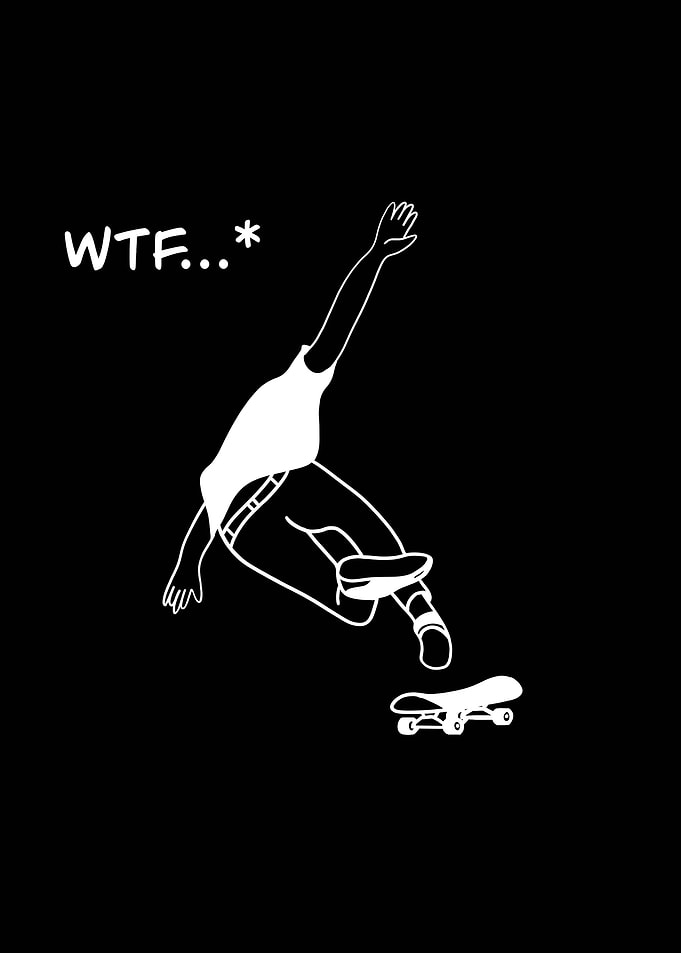 Skateboard Fail