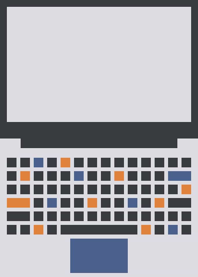 Geometric laptop