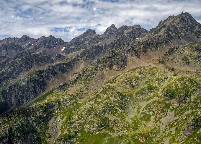 Mountain Range Landscape Alps