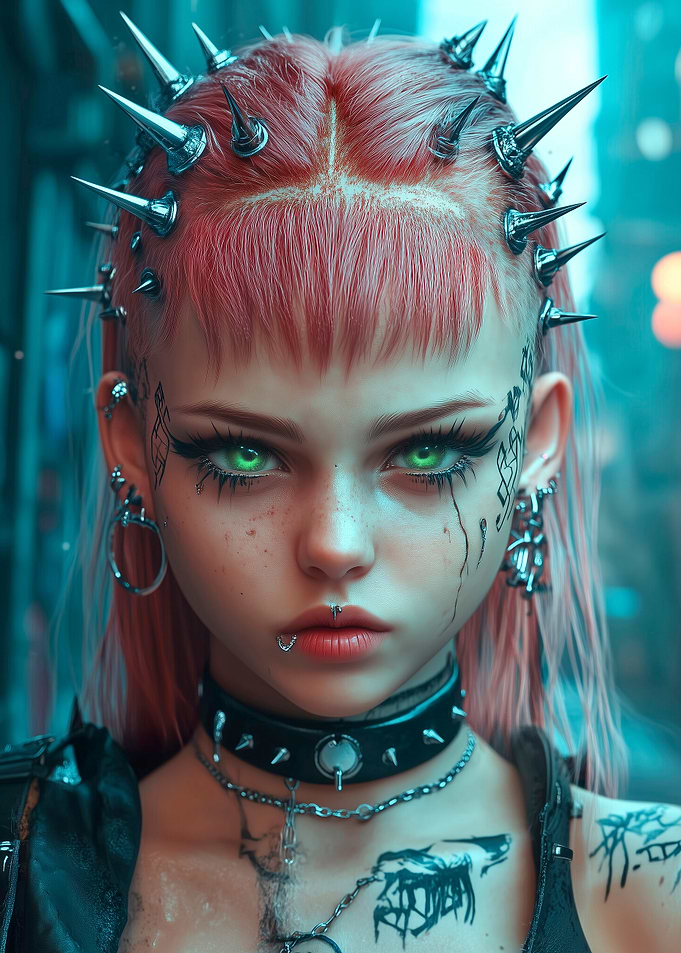 Cybperpunk Girl