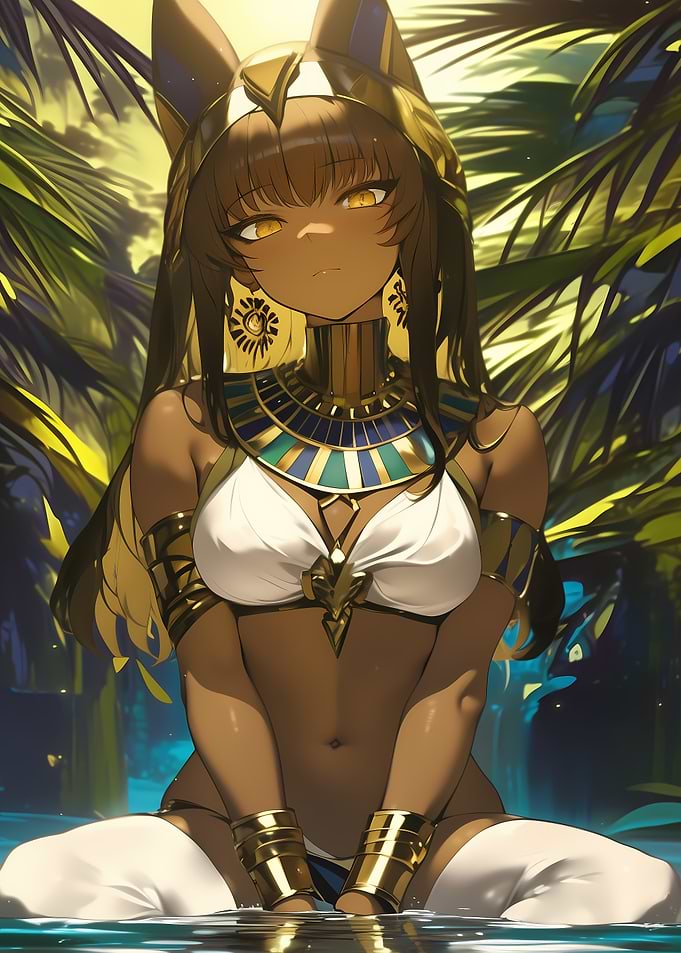 Egyptian Goddess Anime GamingAnime Girl