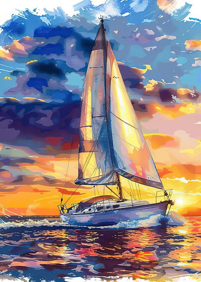 Sailboat Sunset