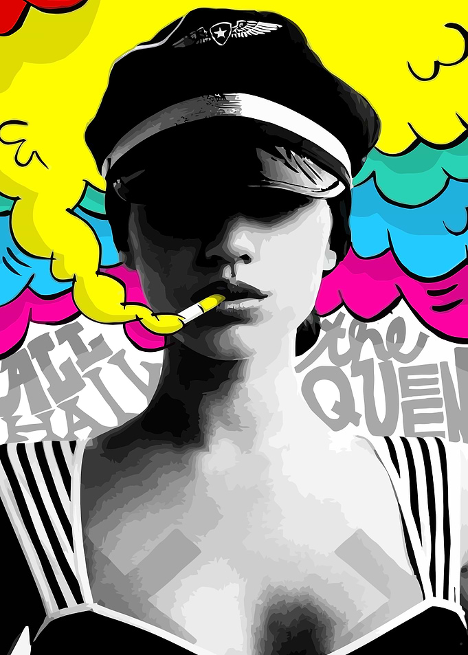 lady gaga pop art
